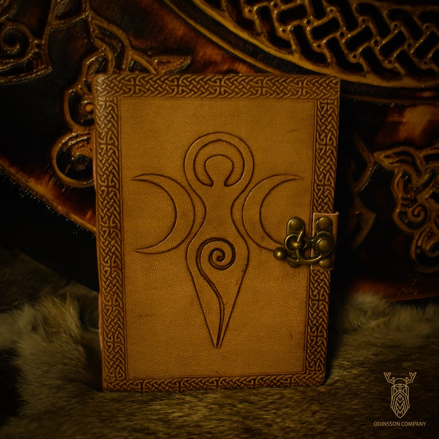 Earth Goddess Leather Journal