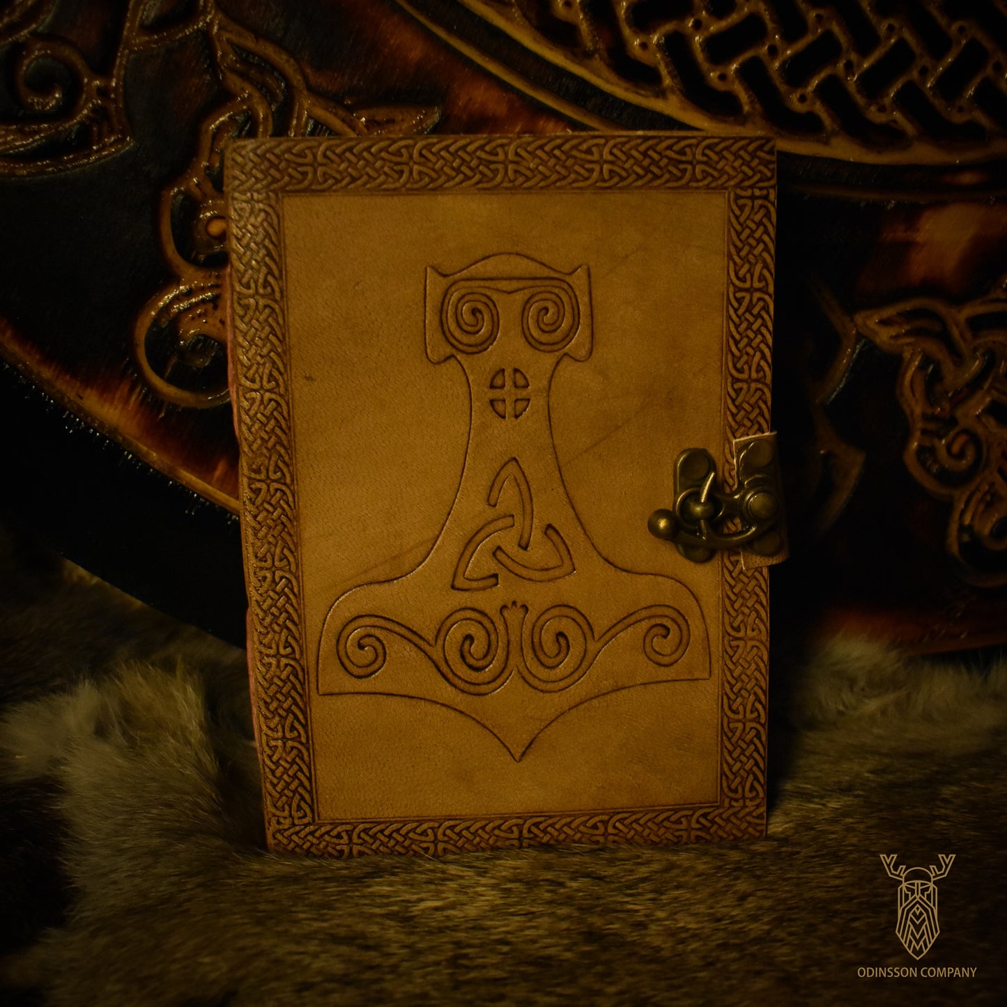 Mjolnir Leather Journal