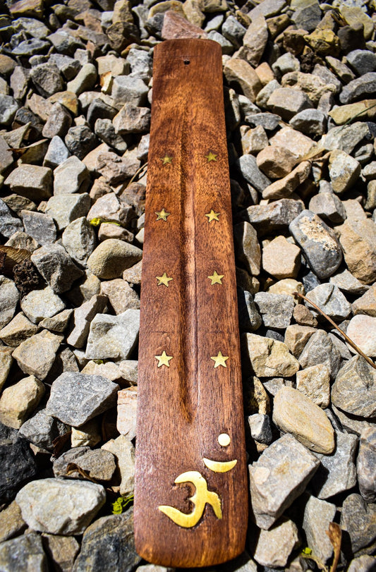 Ohm Incense Boat - Brown