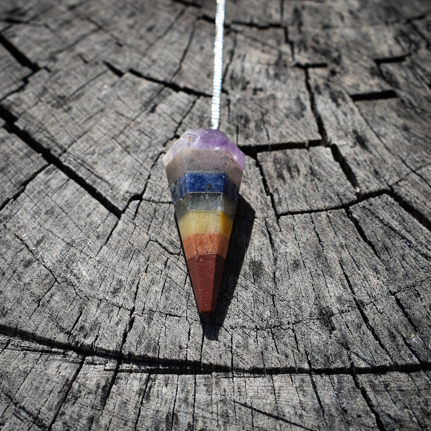 Chakra Gemstone Pendulum