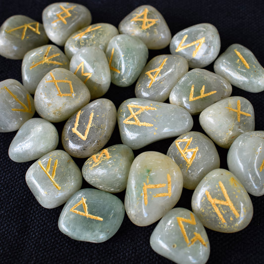 Beginner Rune Set - Green Aventurine