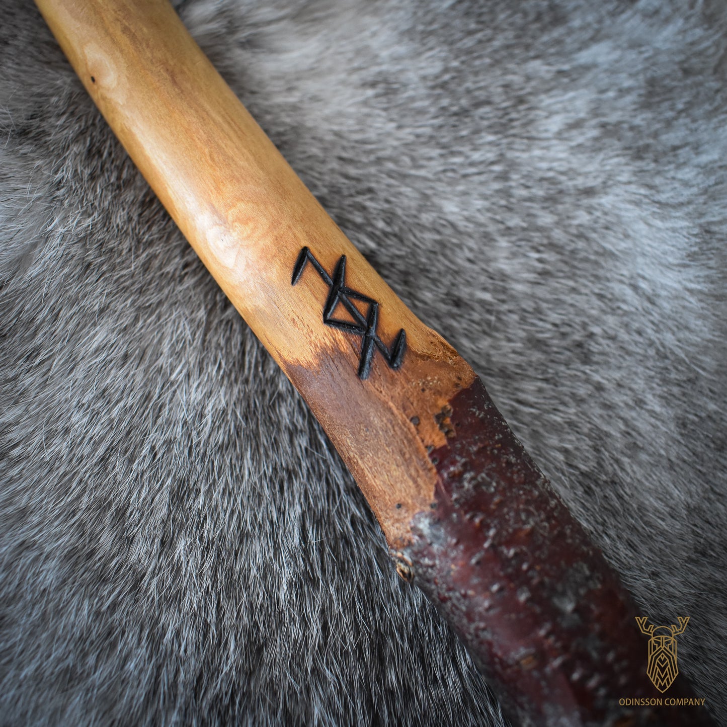 Maple Wand w/ Natural Bark Handle