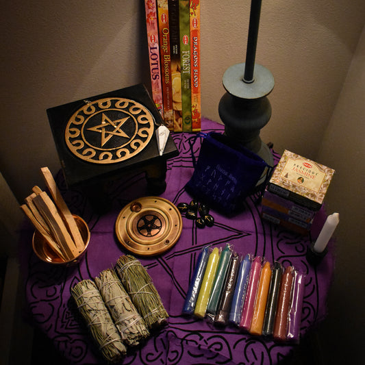 Deluxe Altar Kit - Pentacle