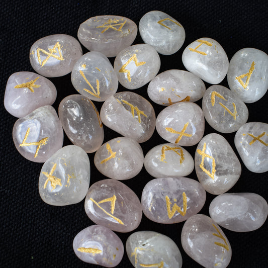 Beginner Rune Set - Rose Quartz