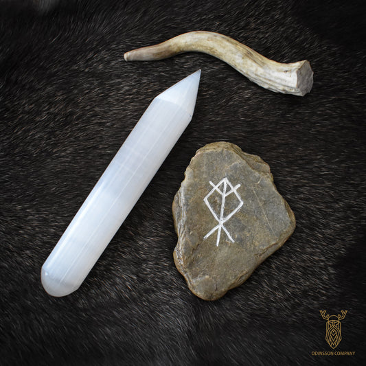 Selenite Energy Wand