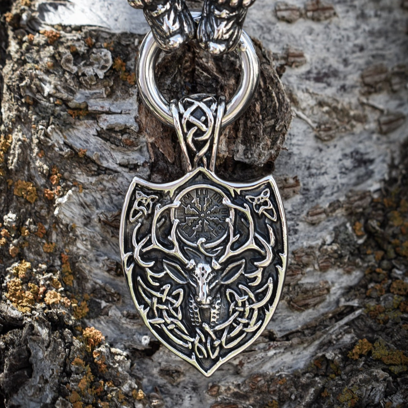 Viking Warrior Eikthyrnir Necklace