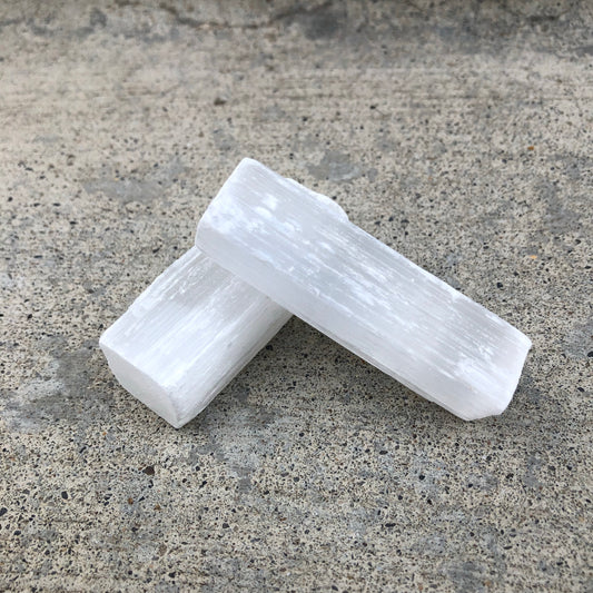 Unpolished Selenite Sticks - 2-3" long